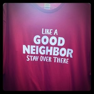 Mens XL Red T- shirt